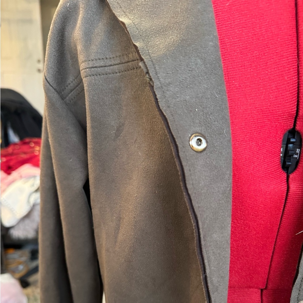 Suede coat - Picture 3 of 6